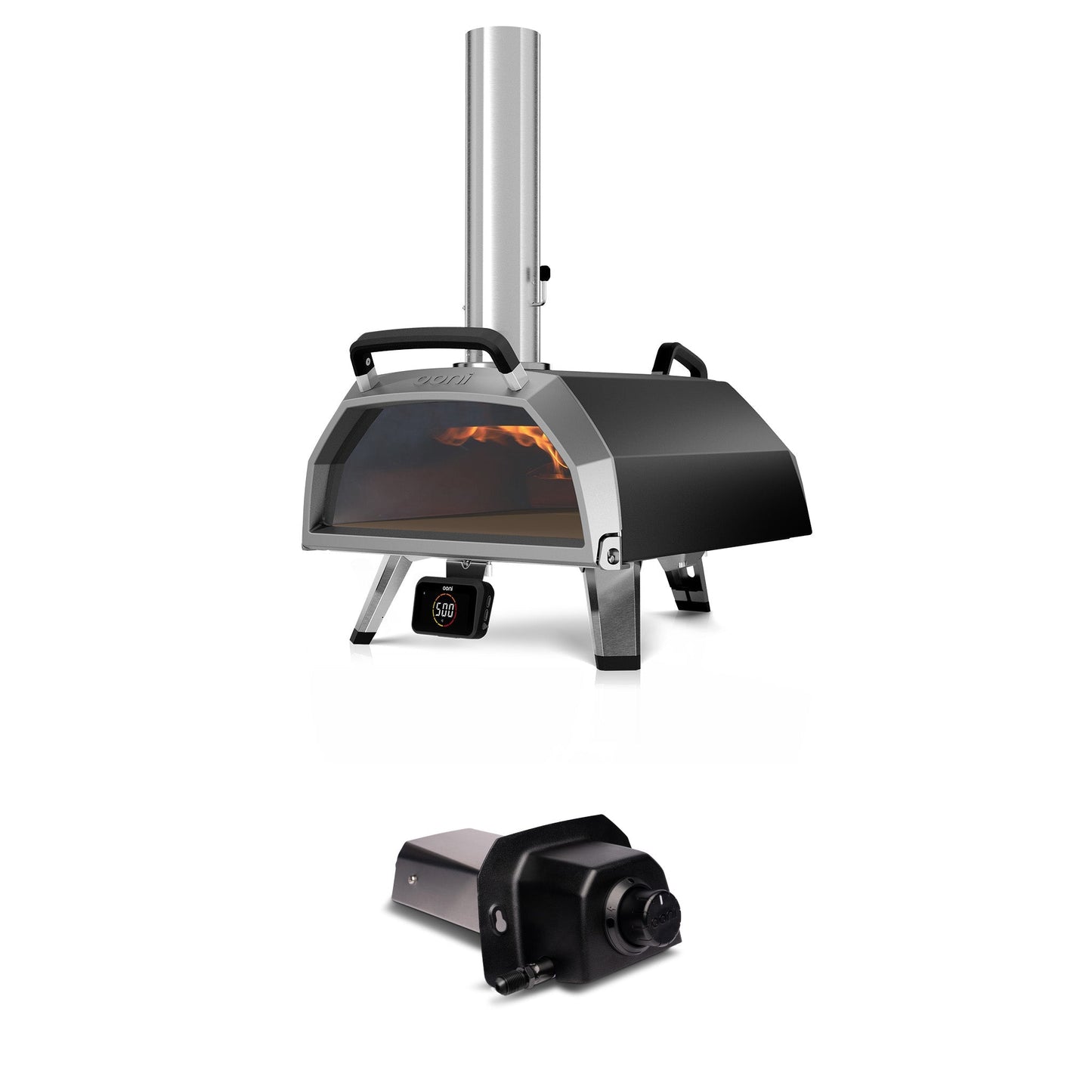 Ooni  Karu 2 Pro + Gasbrenner  16" Multi-Brennstoff Pizzaofen  Set