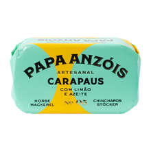 Papa Anzóis Stöcker mit Zitrone und Olivenöl, Dose in buntem Papier