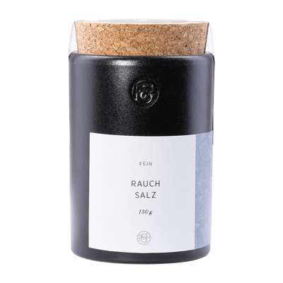 Smoked Salt – Ceramic Jar