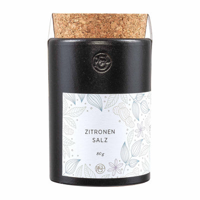 Lemon Salt – Ceramic Jar