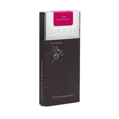 Purissima Maxima – Chocolate with no added sugar