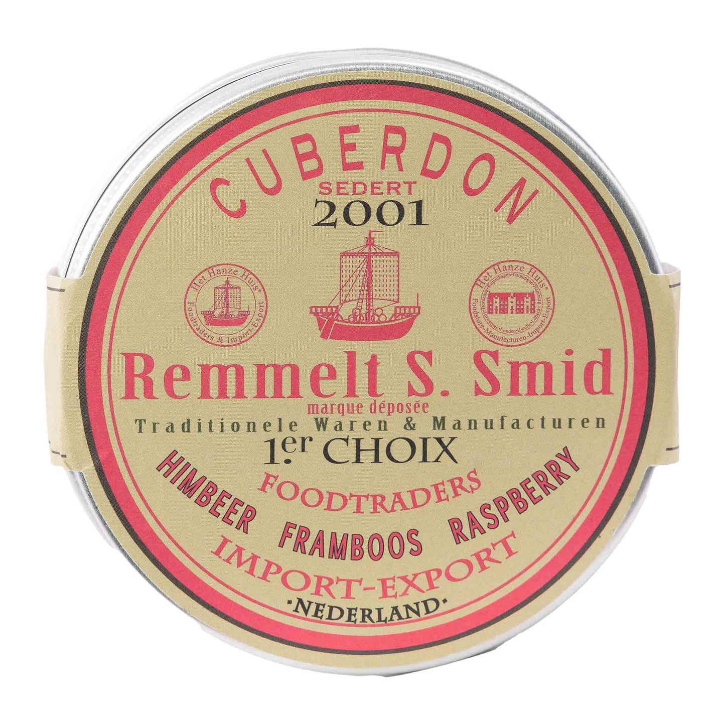 Remmelt S. Smid  Himbeer Cuberdons  75g