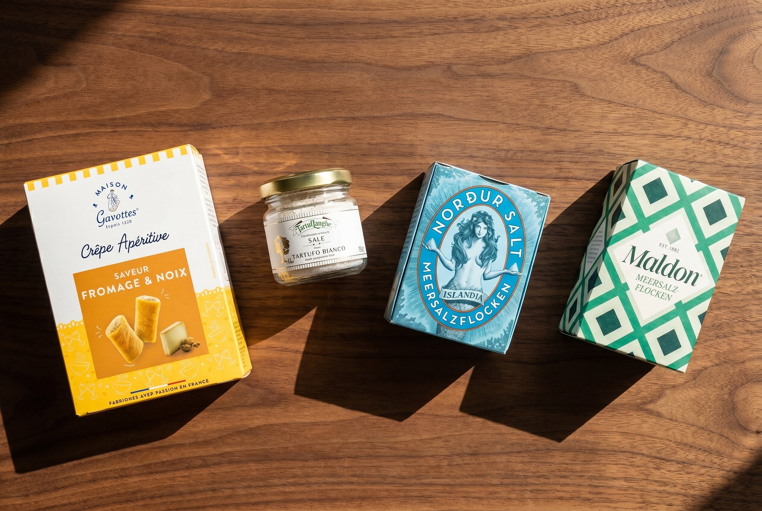 Salze – Meersalz, Fleur de Sel, Flockensalz