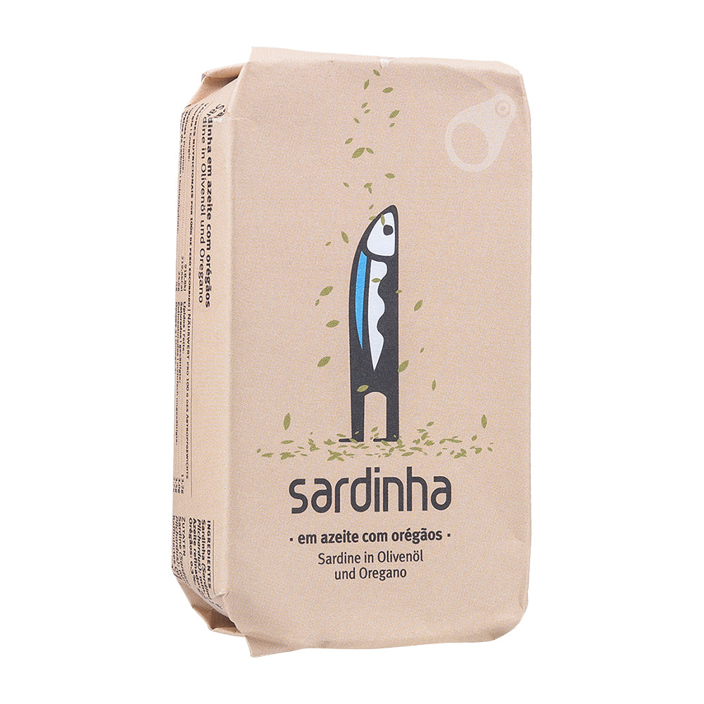 Sardinha  Sardinen mit Oregano in Olivenöl