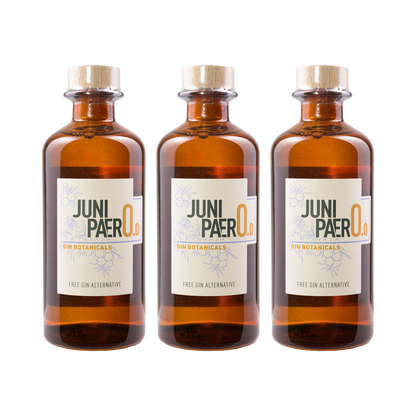 Junipaero Gin Sirup – alkoholfrei — 3× 350 ml