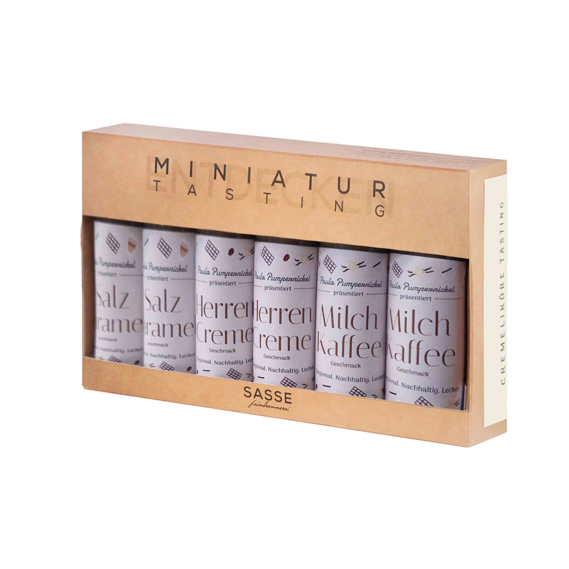 Sasse  Miniatur Tasting Set Paula Pumpernickel  6x20ml