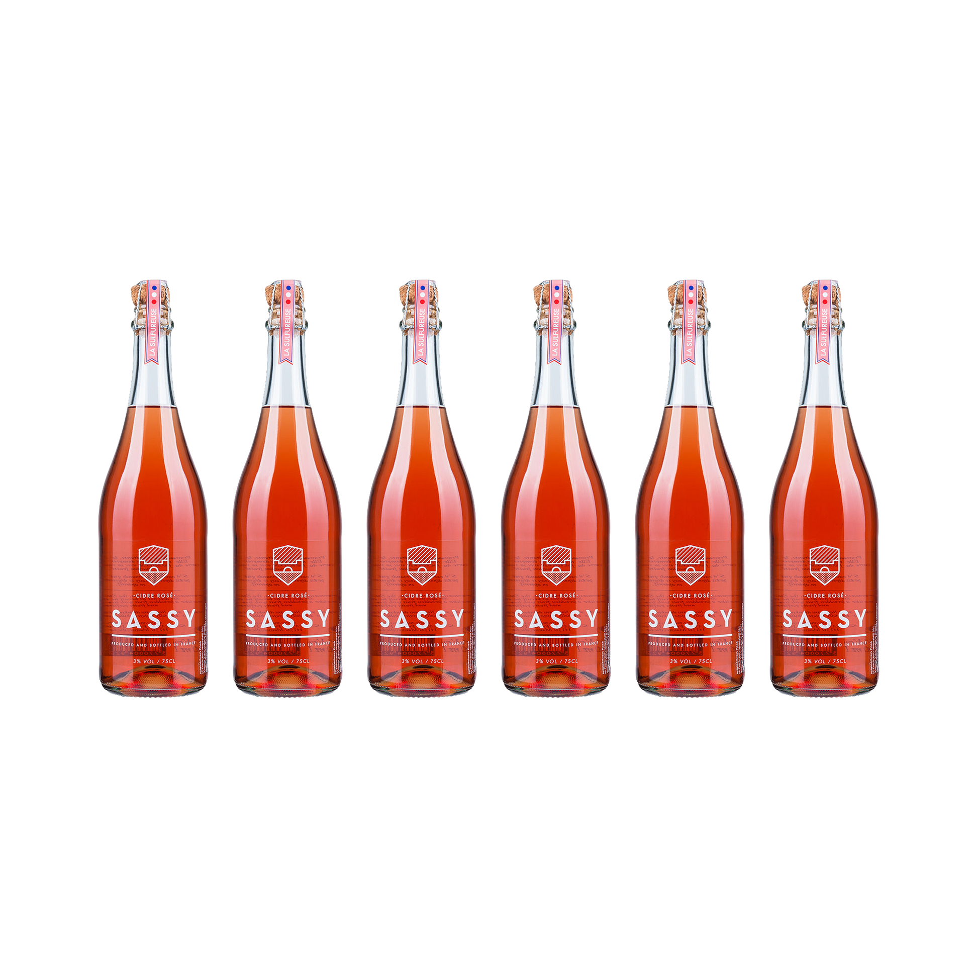 Sassy Rosé La Sulfureuse — 6er Set
