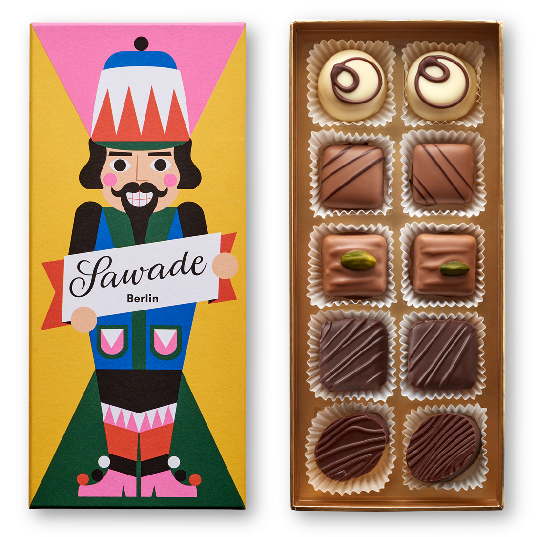 Sawade  Pralinenschachtel Nussknacker  115g