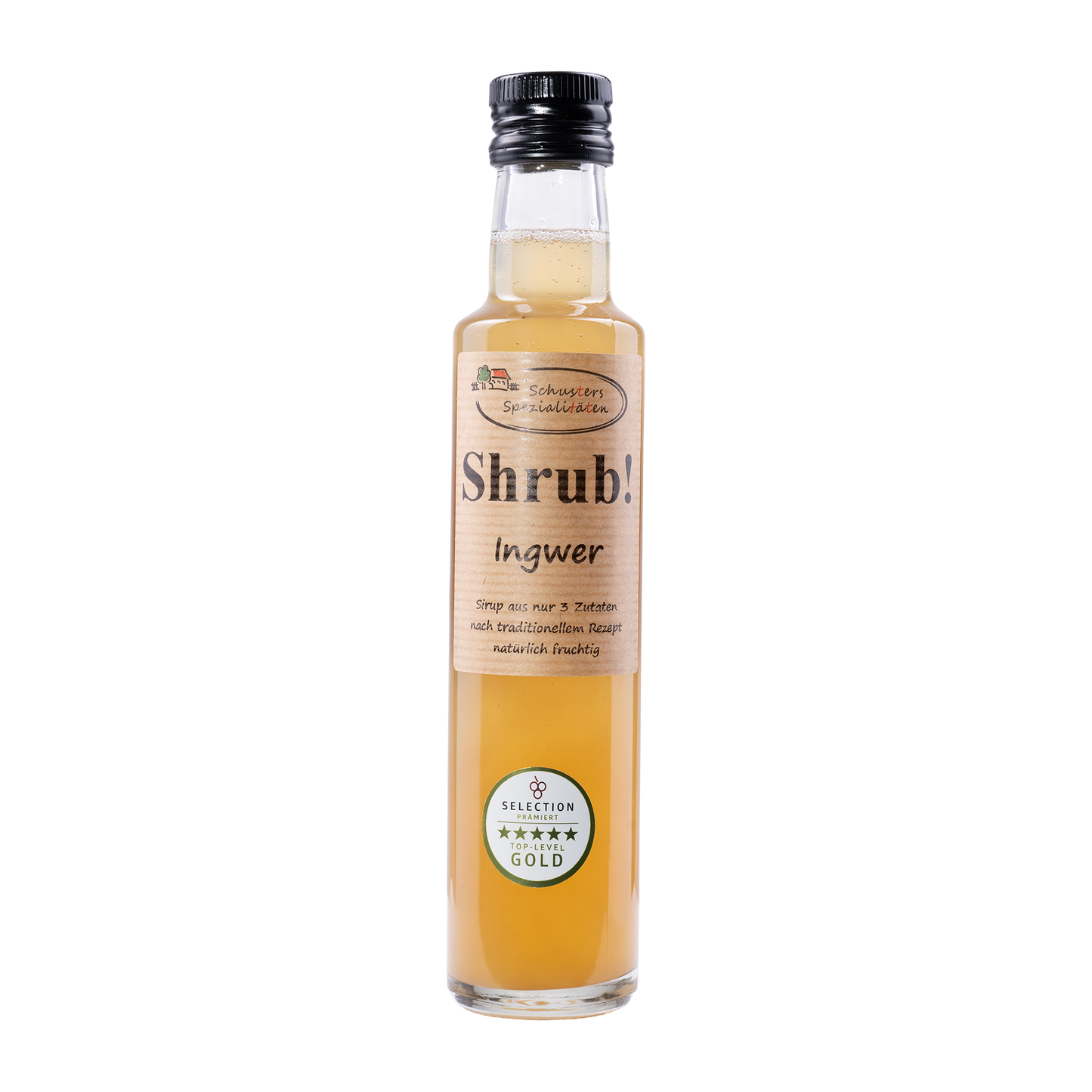 Schuster Shrub Ingwer Sirup