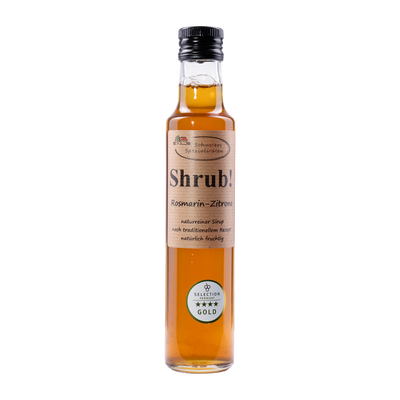 Shrub Rosmarin-Zitrone Sirup