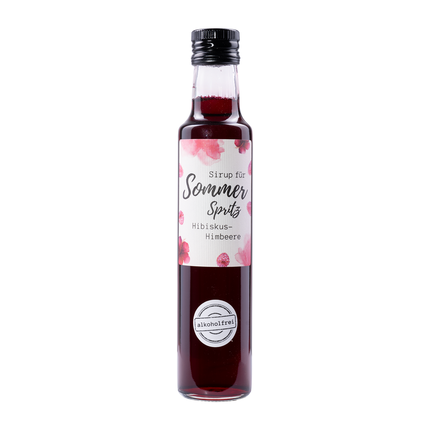 Sommer Spritz Sirup Hibiskus-Himbeere