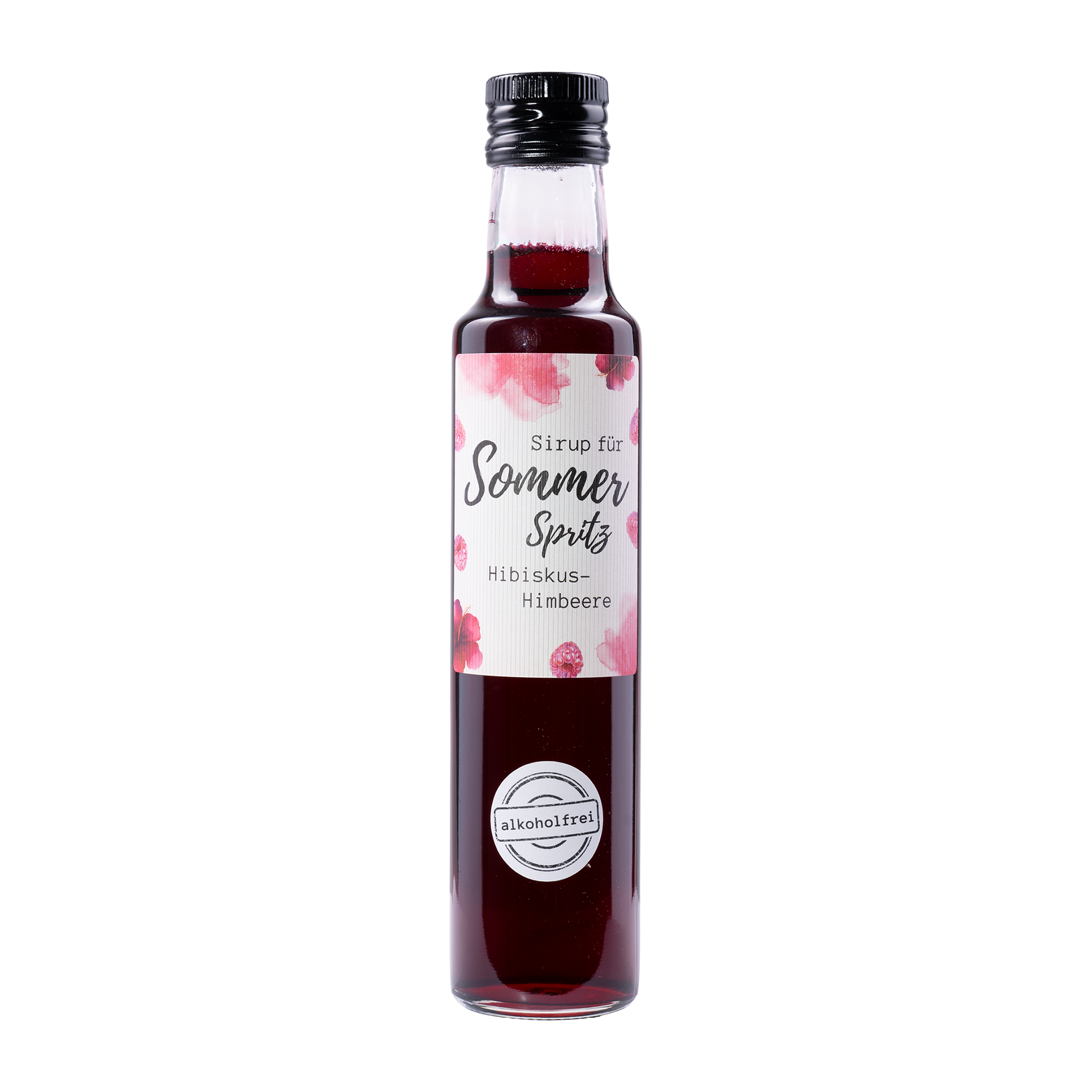 Sommer Spritz Sirup Hibiskus-Himbeere