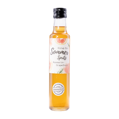 Sommer Spritz Sirup Rosmarin-Grapefruit