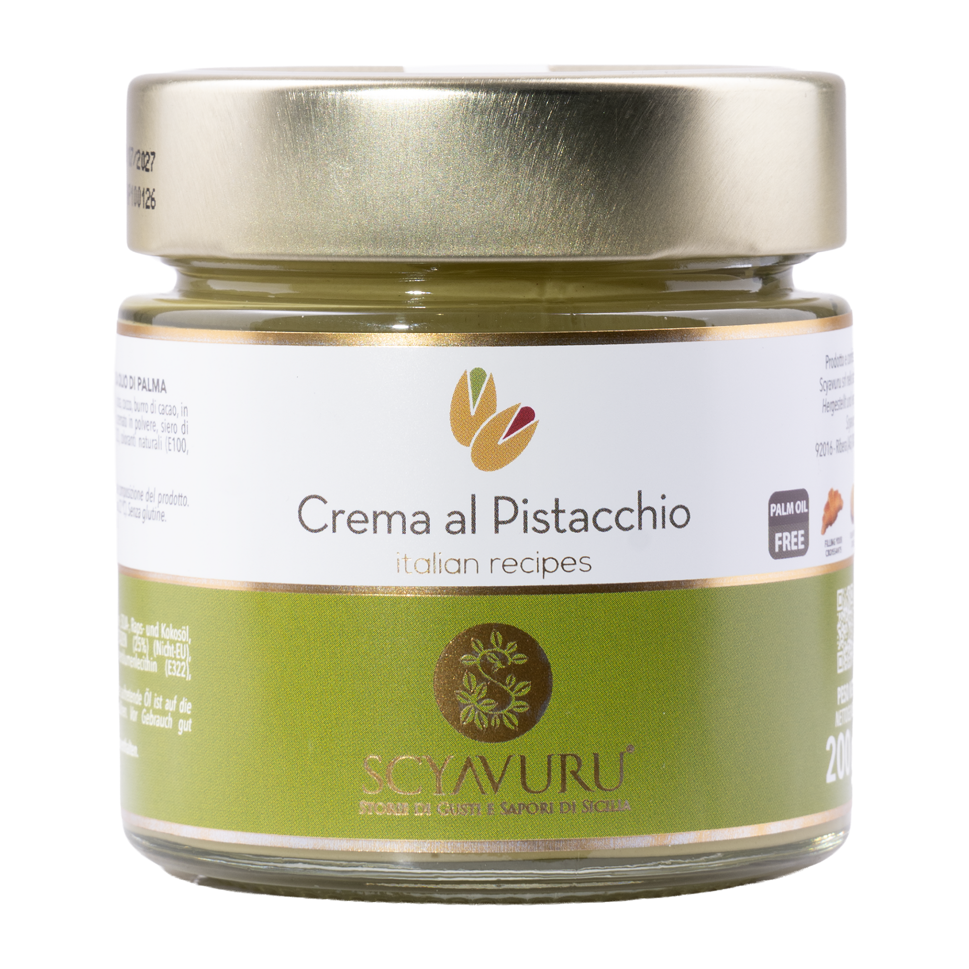 Scyavuru Crema Pistacchio Pistaziencreme
