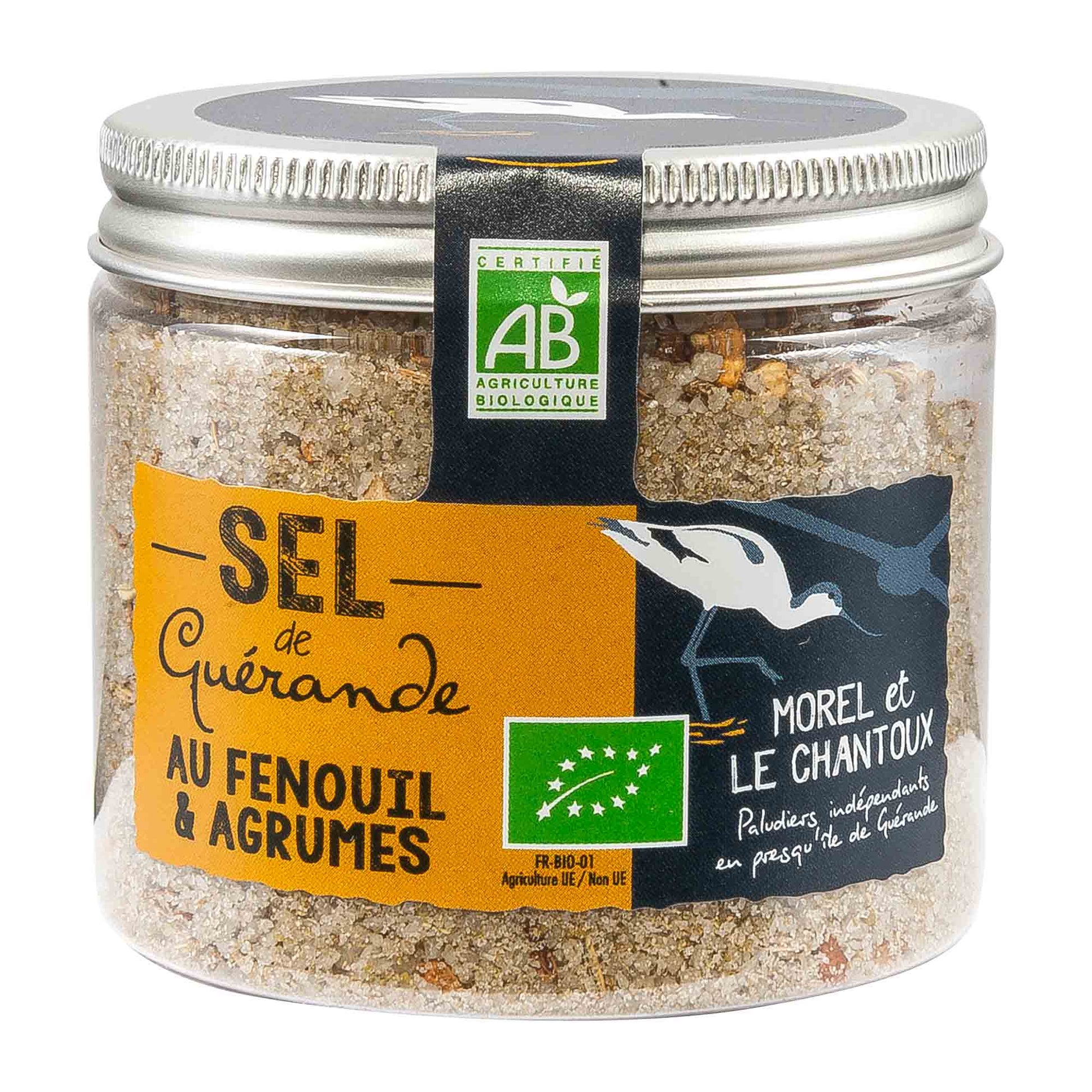 Sel de Guérande  Salz mit Fenchel und Orange  150g