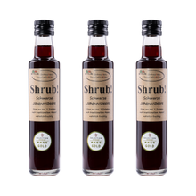 Shrub Schwarze Johannisbeere Sirup — 3× 250 ml