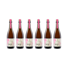 Sparkling Juicy Tea Rose-Darjeeling-Rhabarber — 6× 750 ml