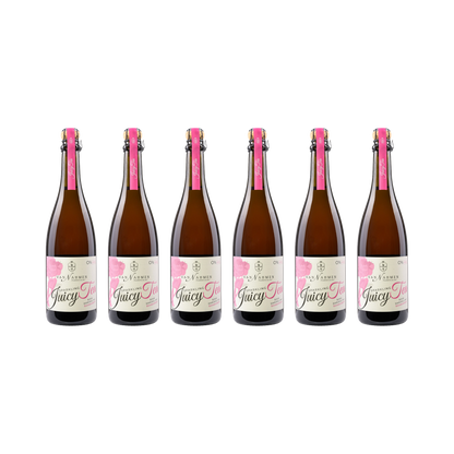 Sparkling Juicy Tea Rose-Darjeeling-Rhabarber — 6× 750 ml