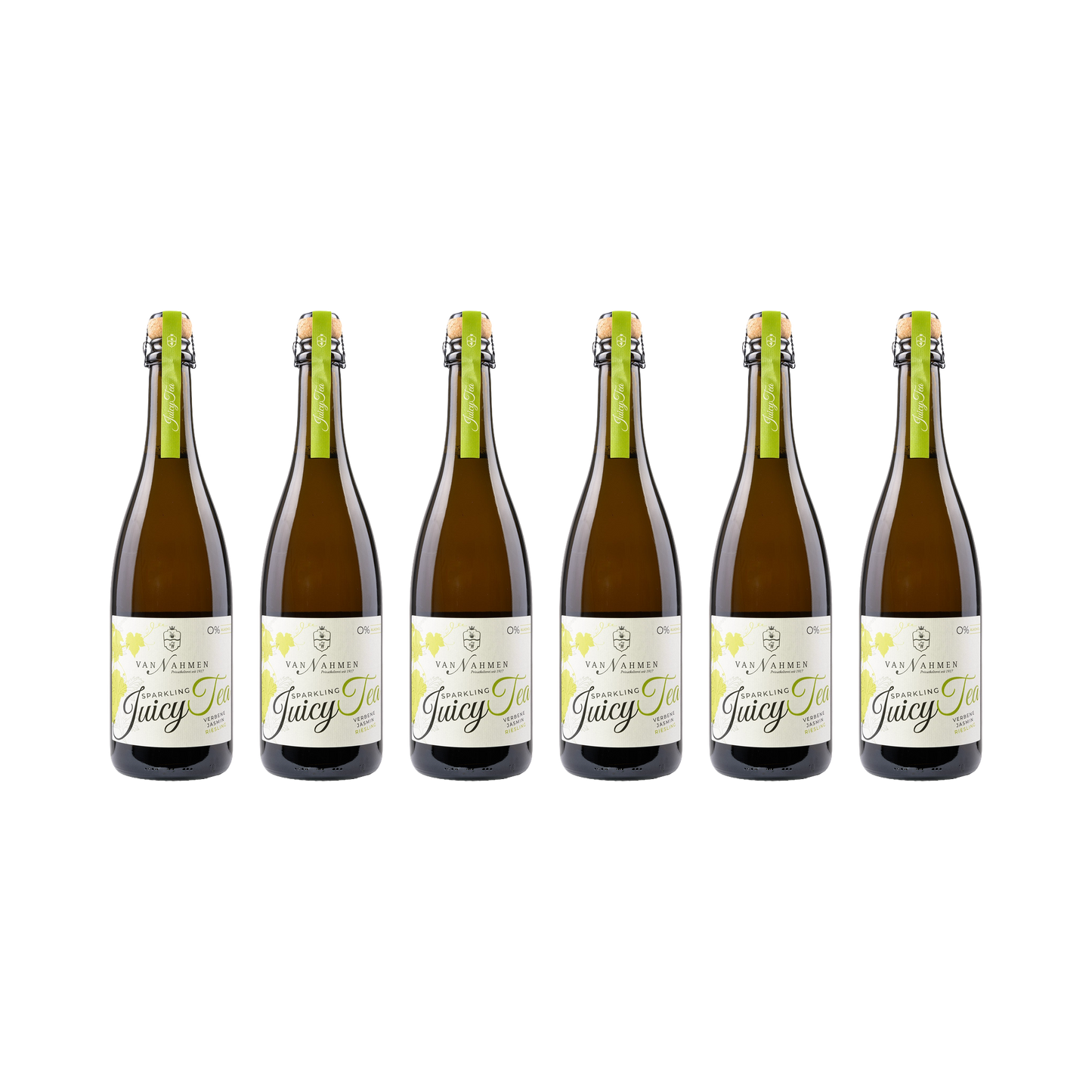 Sparkling Juicy Tea Verbene-Jasmin-Riesling — 6× 750 ml