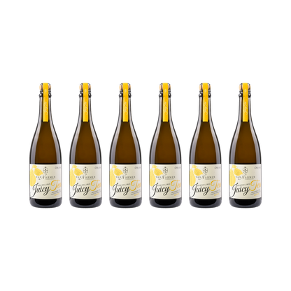 Sparkling Juicy Tea Weißer Tee-Vanille-Quitte — 6× 750 ml
