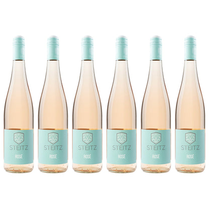6 Flaschen Steitz Rosé trocken 2025
