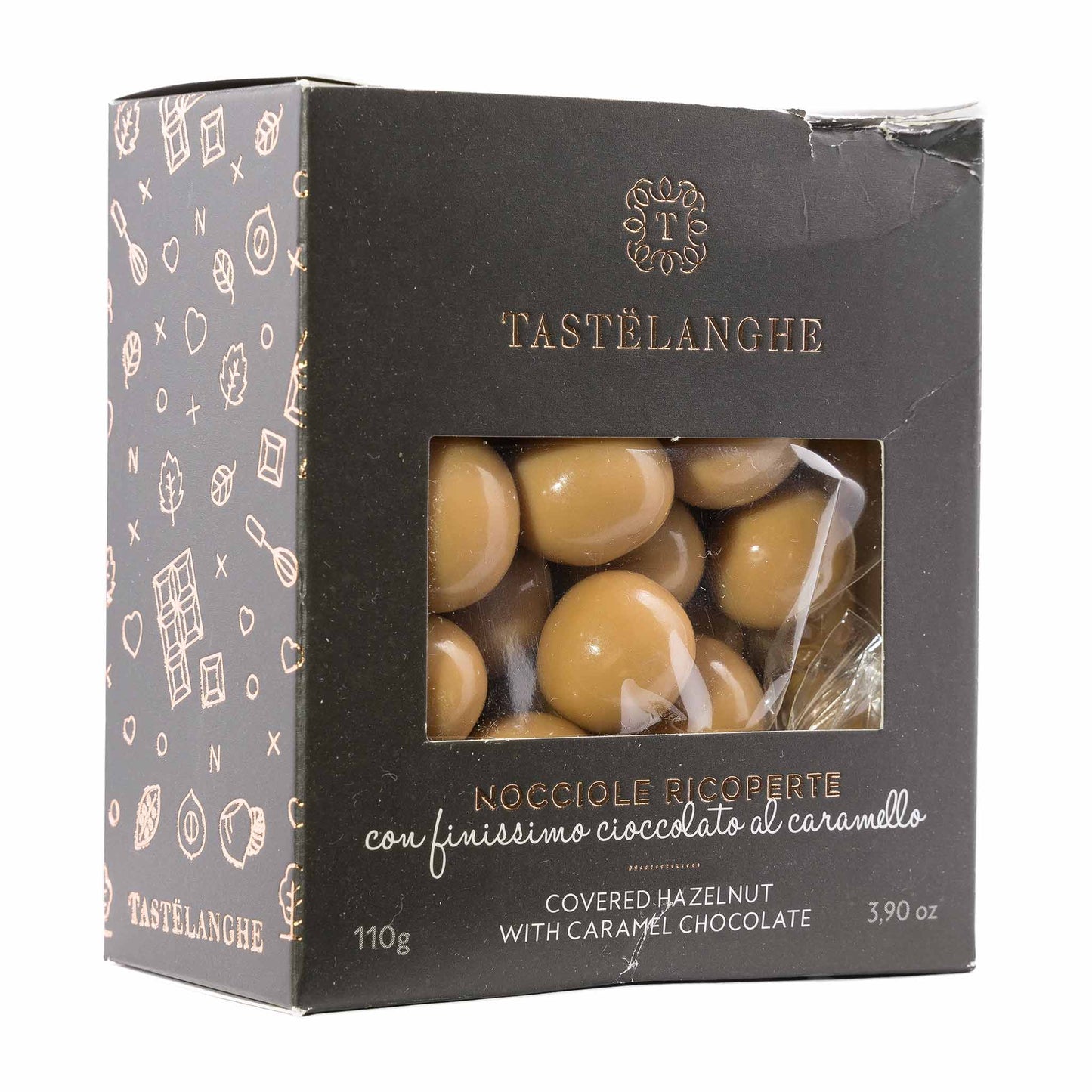Tastelanghe  Haselnüsse in Karamellschokolade  110g