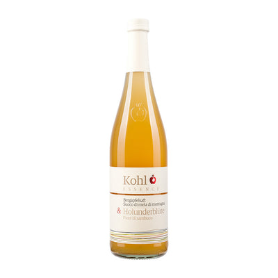 Apfelsaft mit Holunderblüte