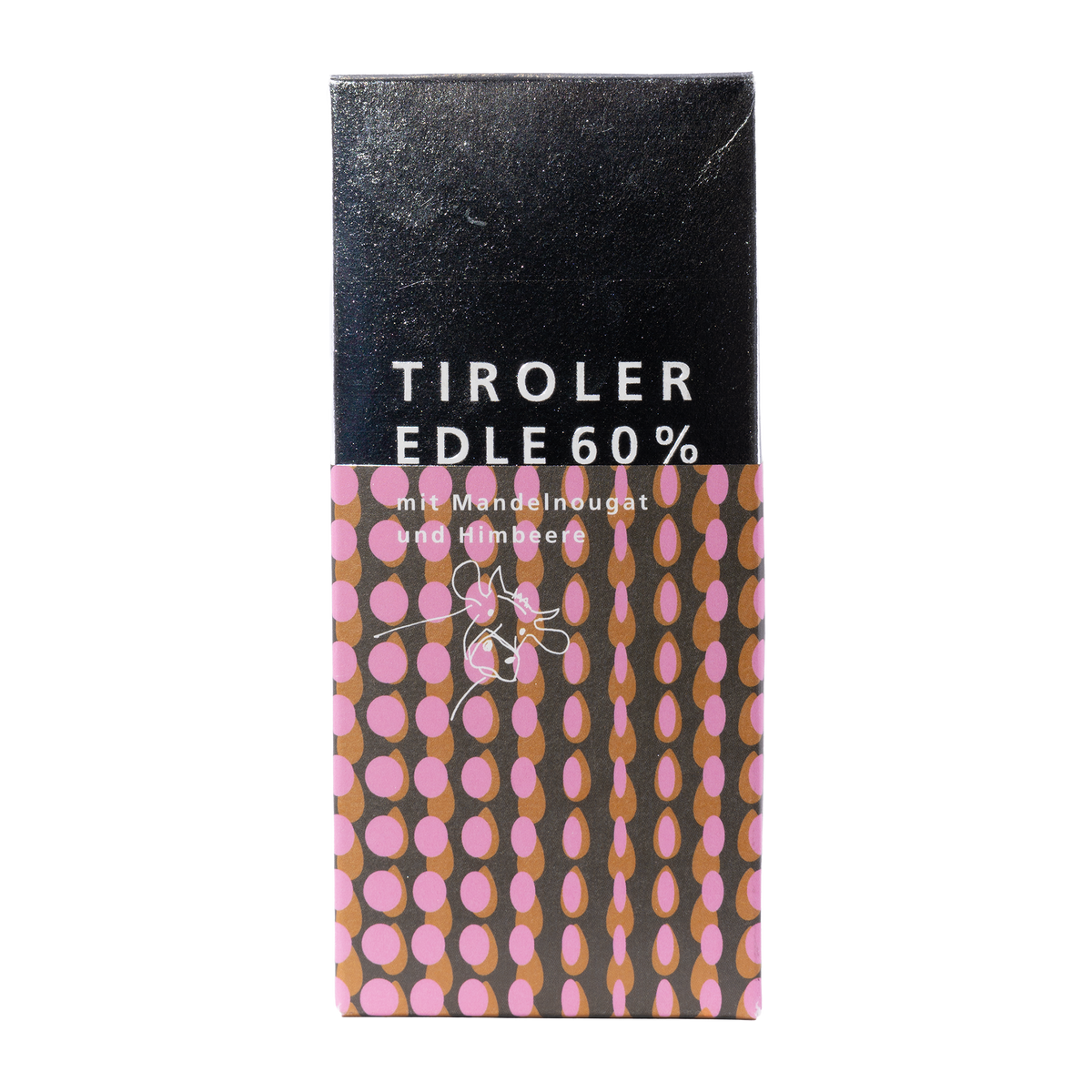 Purissima 60 % Mandelnougat Himbeere von Tiroler Edle