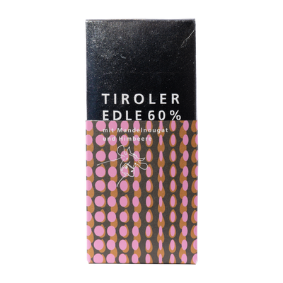 Purissima 60 % Mandelnougat & Himbeere
