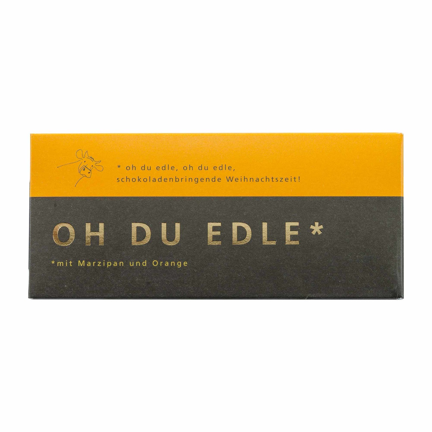Tiroler Edle  Weihnachtsschokolade Orangen Marzipan