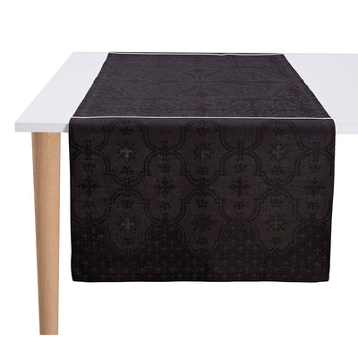 Table runner – Coat of arms – Black