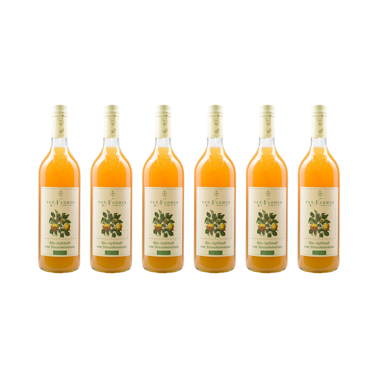 Bio Apfelsaft von Streuobstwiesen — 6× 750 ml