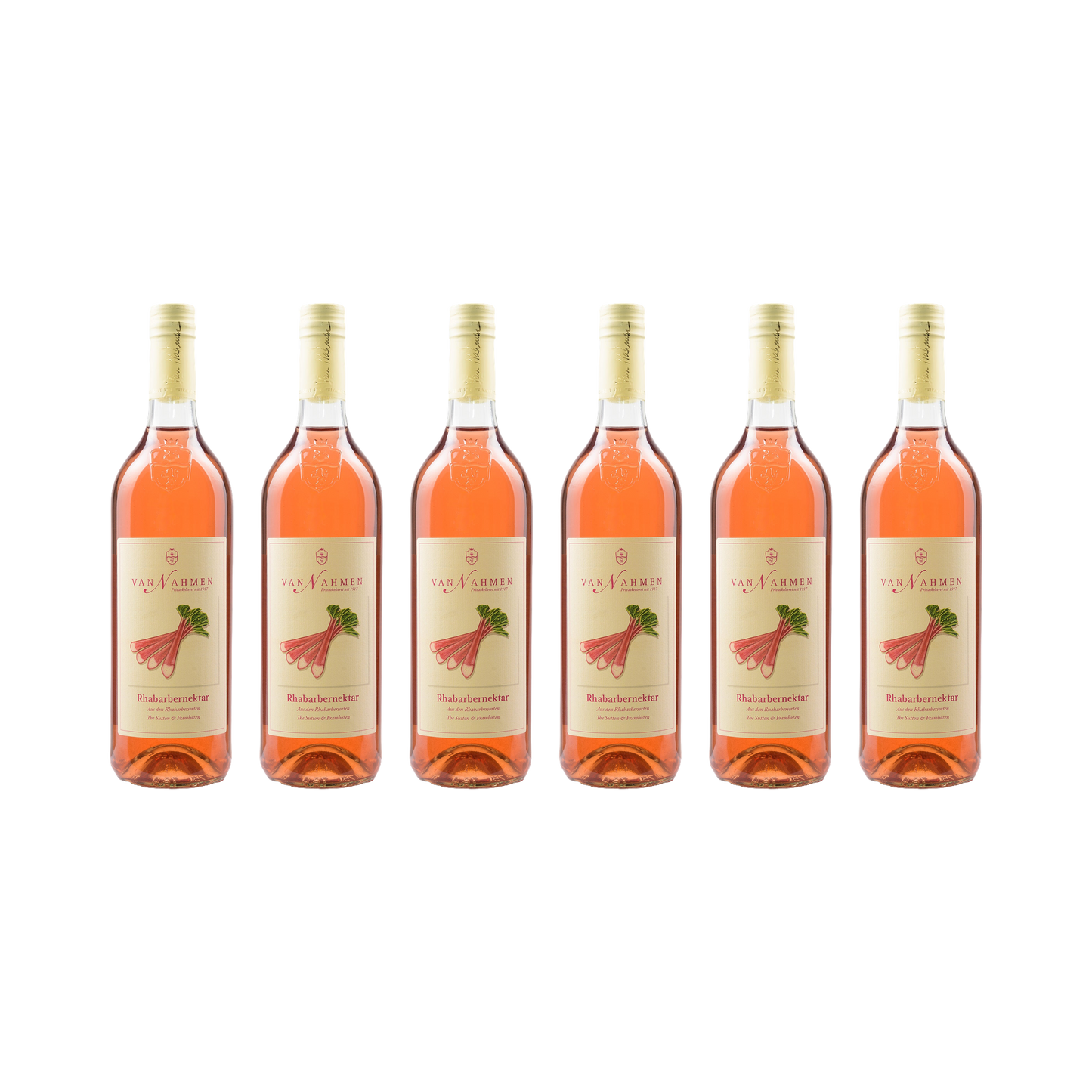 Rhabarbernektar — 6× 750 ml