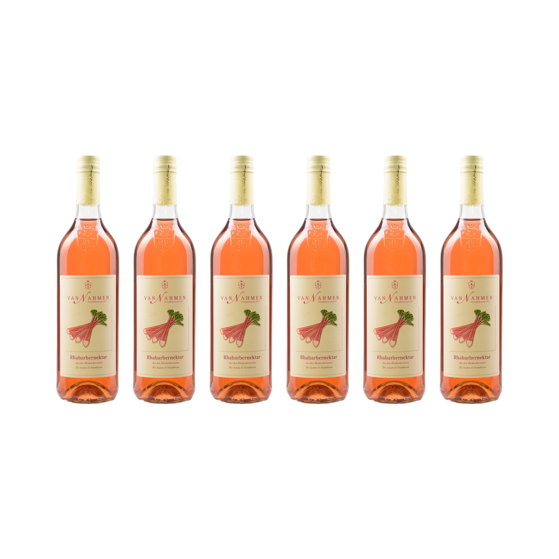 Rhabarbernektar — 6× 750 ml