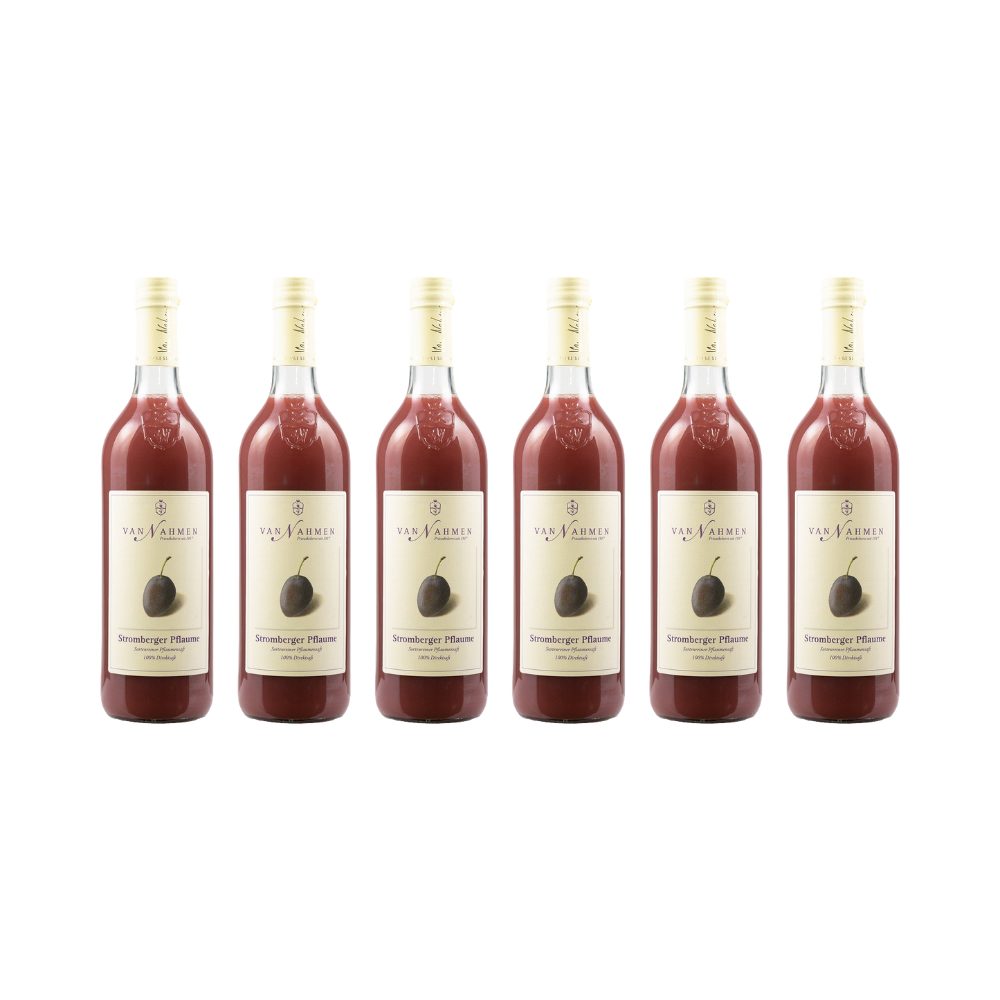 Stromberger Pflaume 100% Direktsaft – Bio — 6× 750 ml