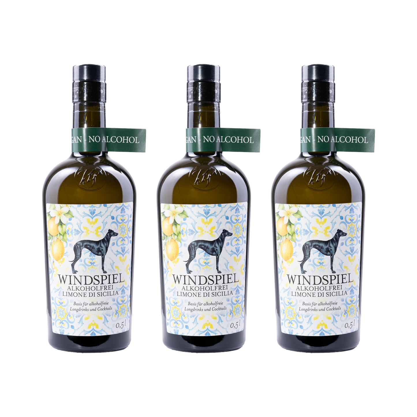 Limone di Sicilia alkoholfrei — 3× 500 ml
