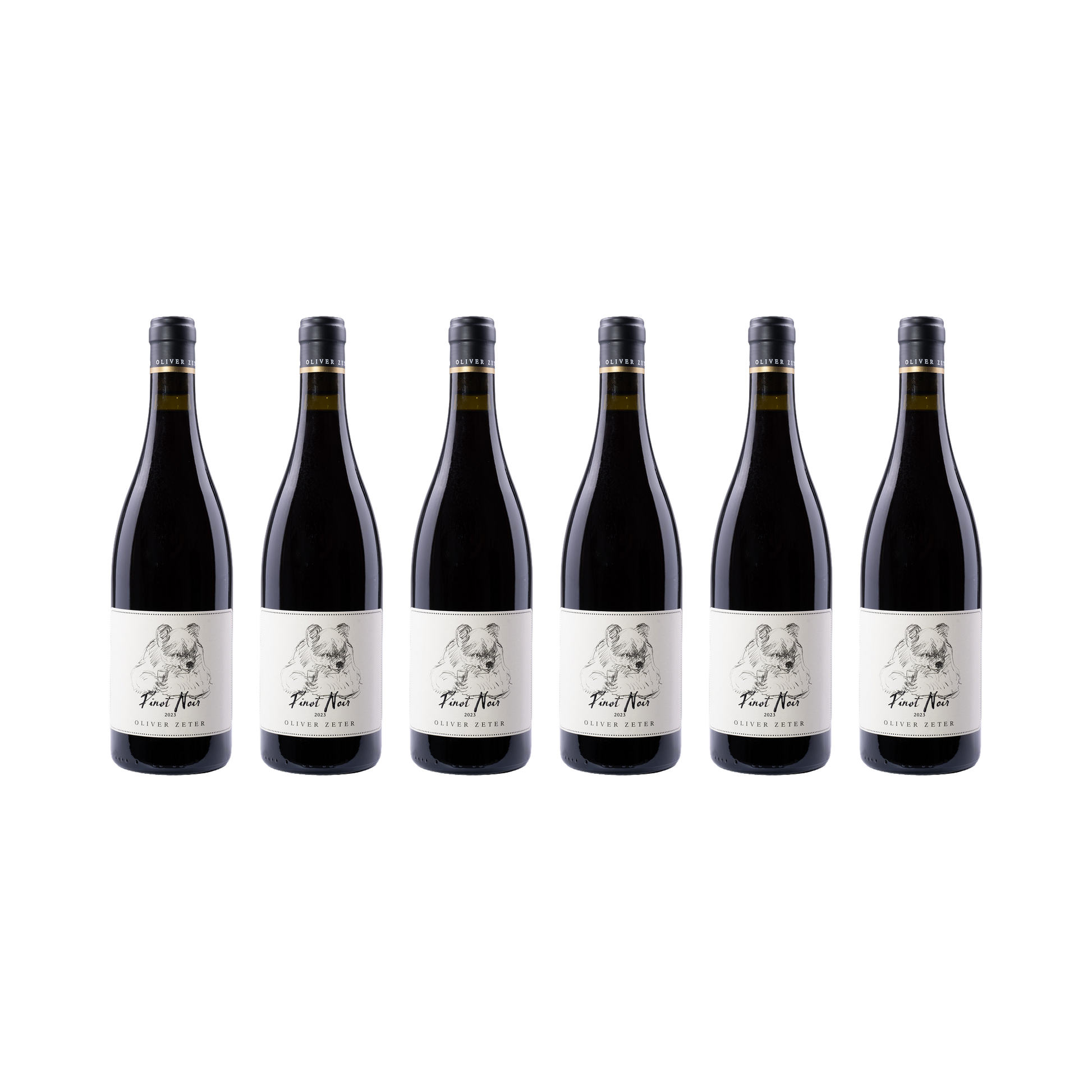 Oliver Zeter 6er-Set — Pinot Noir 2023