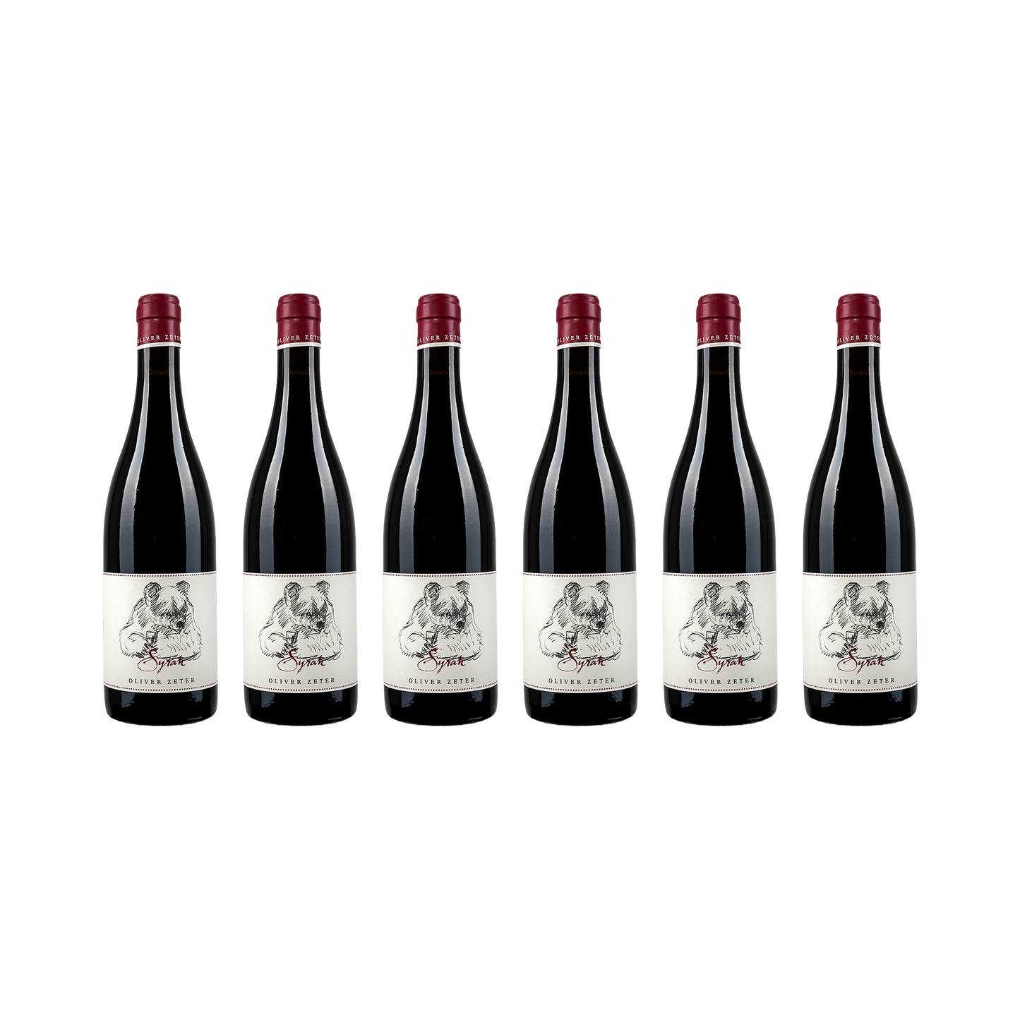 Oliver Zeter 6er-Set — Syrah 2017