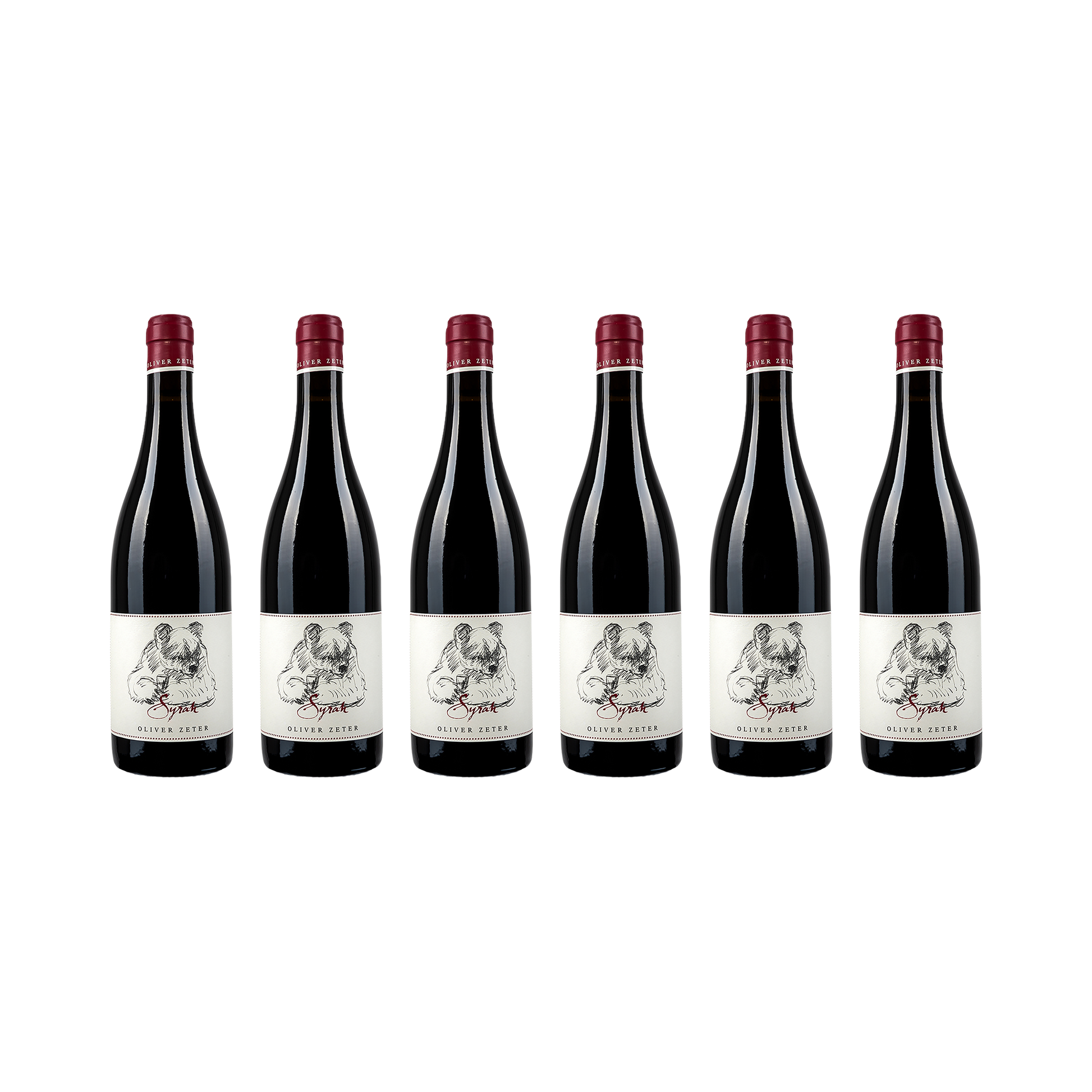 Oliver Zeter 6er-Set — Syrah 2017