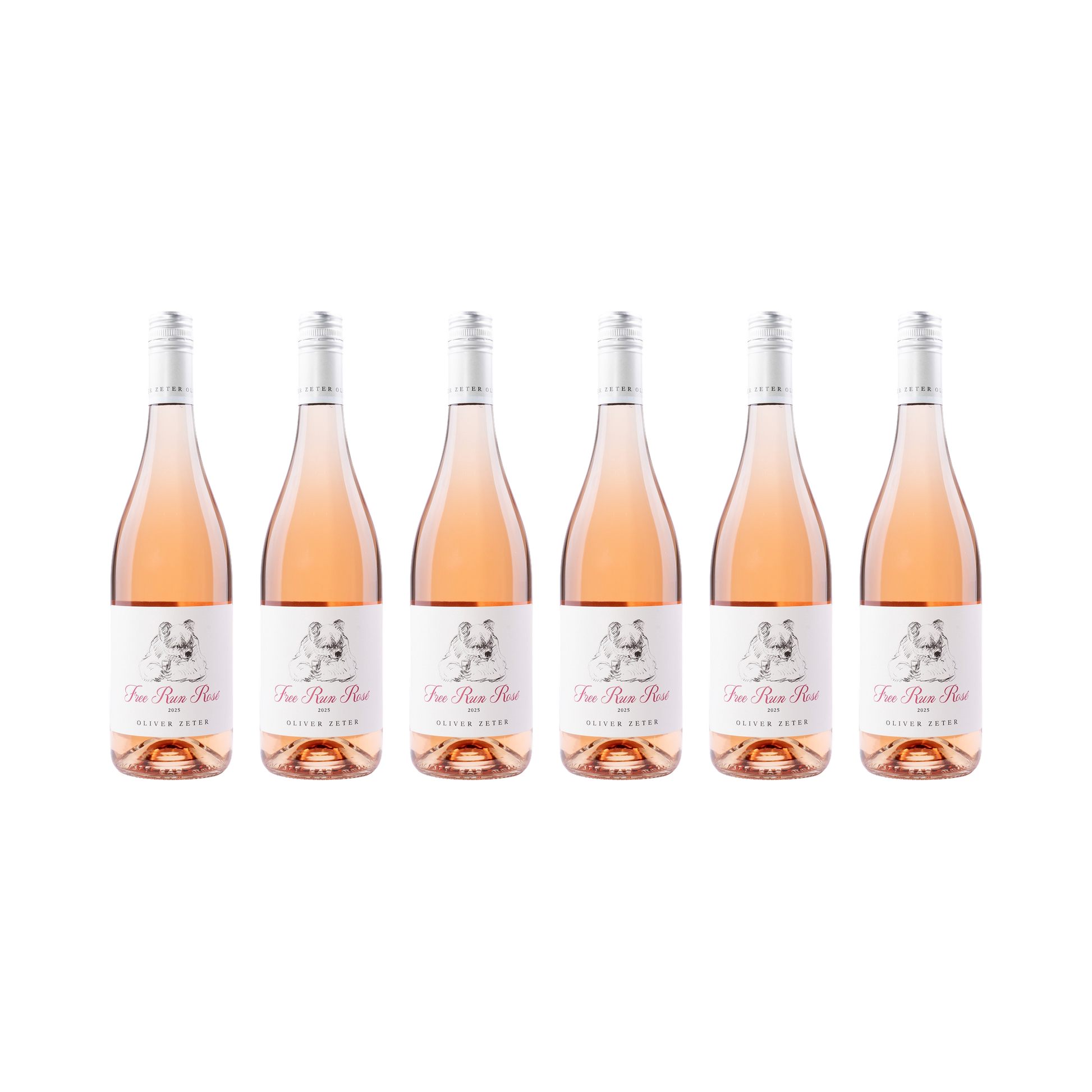 Free Run Rosé – 2025 — 6× 750 ml