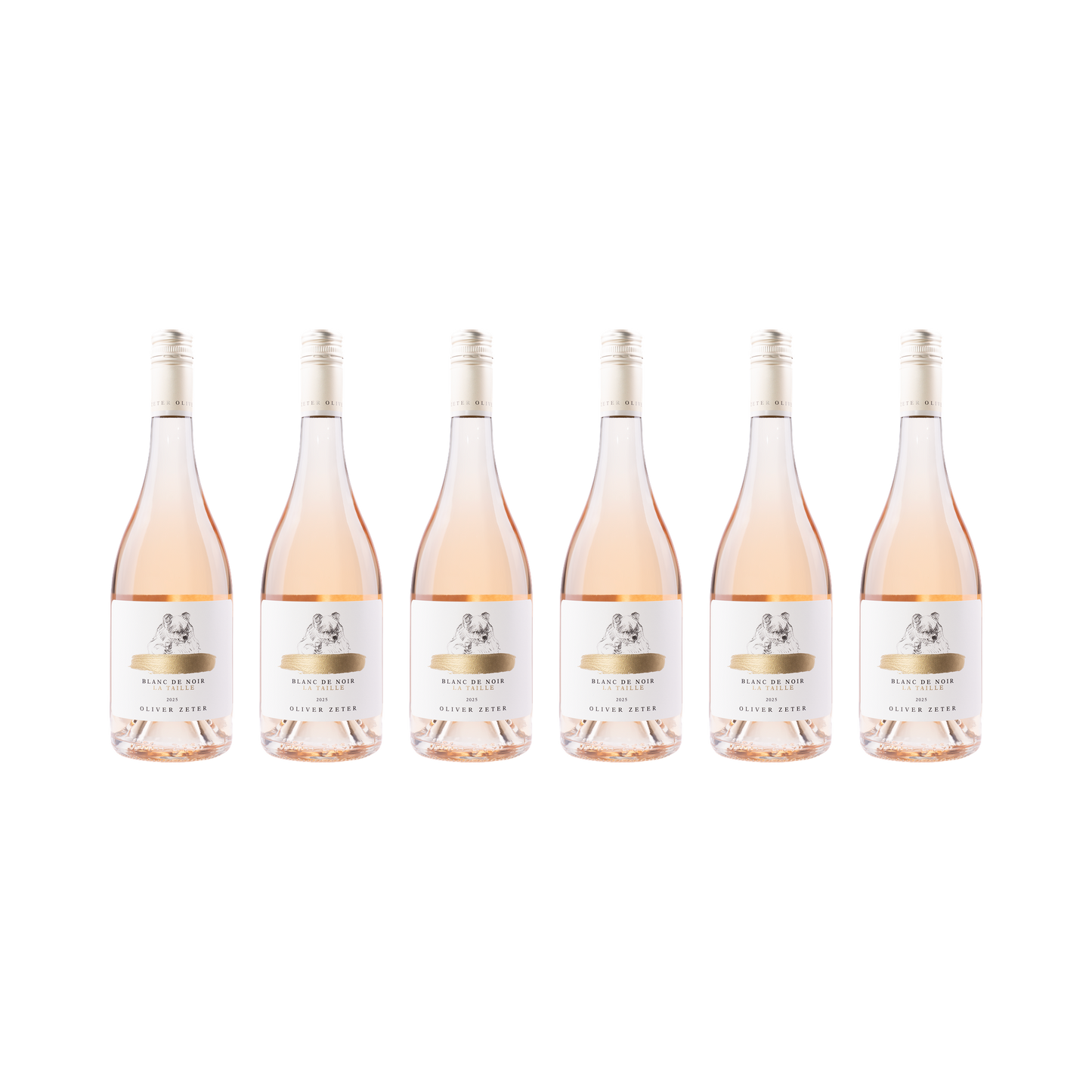 Oliver Zeter 6er-Set — Blanc De Noir 2025