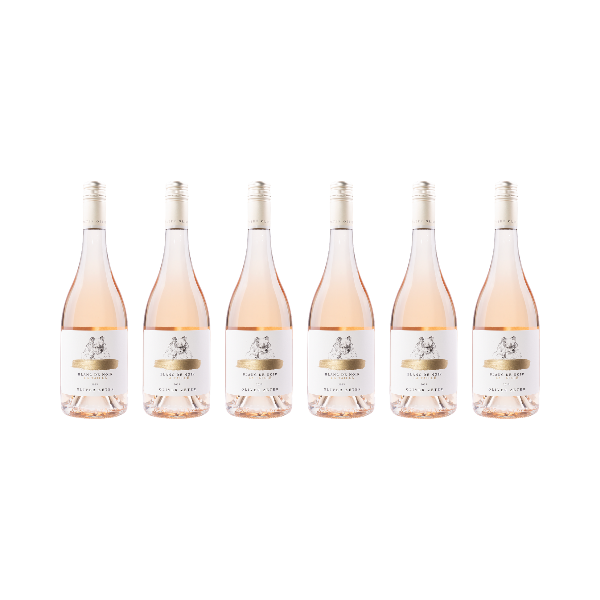Oliver Zeter 6er-Set — Blanc De Noir 2025