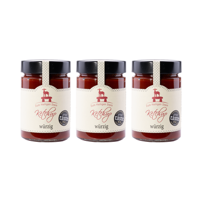 Zum heiligen Stein — Ketchup würzig — 3× 400 g
